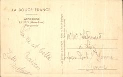 CPA Auvergne Le Puy Vue Generale