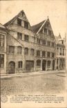 CPA Tournai Maison romanes pres la Tour St Brice