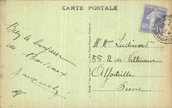 CPA Bordeaux Museum Statue of Louis XVI