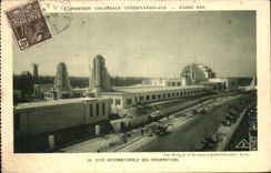 International CPA Fair Colonial Paris 1931 Cite international of information