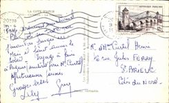 CPA the Dimension Of Cannes Azure Crosiette