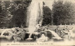 CPA Versailles Bassin du Dragon 