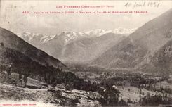CPA Pyreenes central Valley of Luchon Cierp Seen on the Valley and Mountains of Venasque