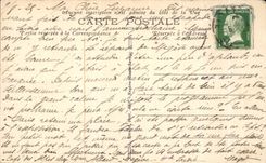 CPA railroad Of Mont Blanc Leading To the Glacier De Bionnassay Collar De Voza Country cottage Hotel And Chain Of Mont Blanc