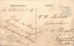 CPA Sables d'Olonne the Well Of the Hell