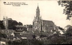 CPA Chateauneuf on Dear Basilique of Our Lady of the Children View