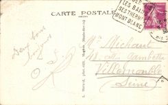 CPA Glacler de Bionnassay Seracs and cracks