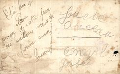 Feliz Ano Nuevo del nino de la fantasia de CPA