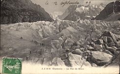 Mar de CPA Chamonix del alpinismo del hielo