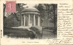 CPA Parc Temple de L'Amour Versailles