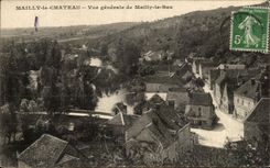 CPA Mailly the Castle View De Mailly Bottom