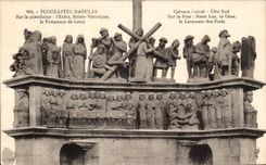 CPA Plougastel Daoulas Sur La Plateforme L'Enfer Sainte Veronique Le Portement De Croix