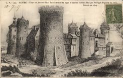 CPA Rouen Turn Or Jeanne d' Arc Was Enfermee And Action Castle