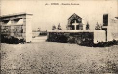 CPA Souain American Cemetery Militaria