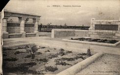 CPA Souain American Cemetery Militaria