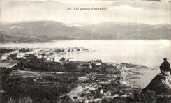 Corsica CPA View of Ajaccio Corsica