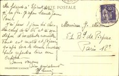 CPA Hartmannswillerkopf the Cross Of the Summit