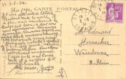 Santo de Odile de la cria de CPA