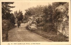 Montaje co de CPA Odile la puerta romana