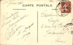 CPA Normandy Le Havre the Boulevard Albert 1st and the Casino