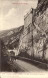 CPA the Low Pyrenees Valley Of Urdos Winder Of Portalet And the Bridge