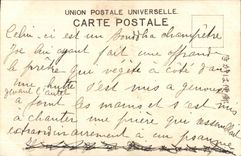 CPA pastoral Japan Buddha