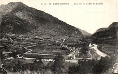 CPA Good Water Seen On the Valley of Laruns