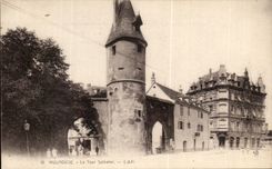CPA Mulhouse the Salvator Tower