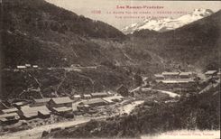 CPA the Low Pyrenees High Valle D' Aspe View And Somport