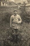 Real photo Noisy Dryness Militaria 1917 Soldier