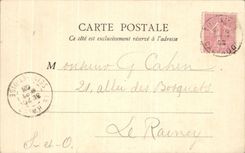 CPA Drums Church Saint Pioerre Certain Darent Parts of octogonal LaTour Apparteient One less Old time