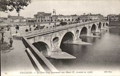 CPA Toulouse Le pont Neuf 