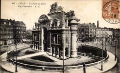 CPA Lille the Gate of Paris Overall picture