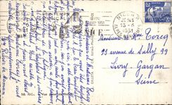 Niza de CPA vista de Bellet