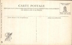 CPA Faugeron Un Debut Femme Eventail