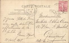 CPA Fantasy Children Balloon Easter Eggs