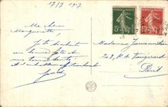 CPA Fantaisie Flowers Horseshoe