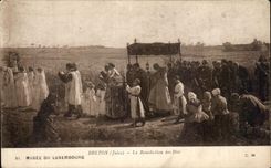 CPA Musee du Luxembourg Breton La Benediction des Bles 