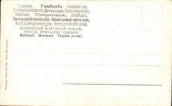 CPA Fantaisie Paysage Coucher de soleil