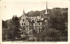 CPA Une habitation de la beaute de la justice et de l'amour Cartigny Suisse