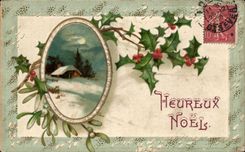 CPA Fantaisie Heureux Noel
