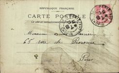 Nino de Paris de la fantasia de CPA la trinidad