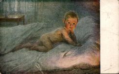 El nino de CPA Fantaisie Harcourt despierta