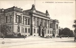 CPA Strasbourg Parliament of Lorraine Alsace
