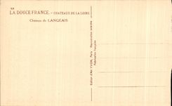 Castillo suave de CPA Francia Loire ch4ateau de Langeais
