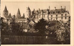 CPA Soft France Loire ch4ateau Castle of Loaches