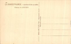 CPA Soft France Loire ch4ateau Castle of Loaches