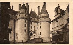 CPA Soft France Loire ch4ateau Castle of Langeais