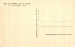 CPA Loire ch4ateau Montrichard