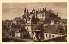 CPA Loire ch4ateau Loaches